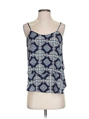 Blue Rain Sleeveless Blouse (view 1)