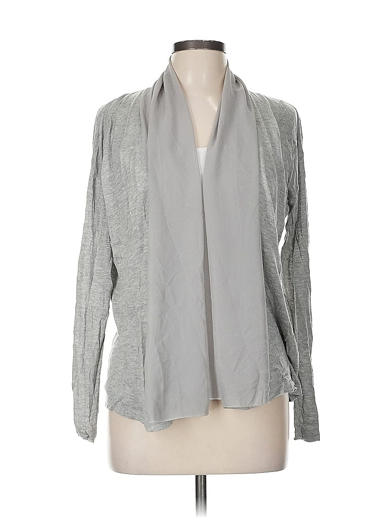 Pre-owned Uniqlo Cardigan Sweater In Gray