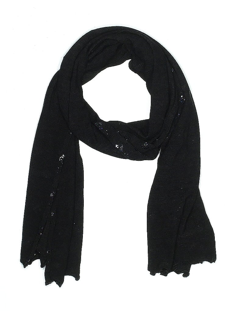 Pre-owned Unbranded Scarf In Black
