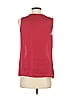 Adiva 100% Polyester Red Sleeveless Blouse Size S - photo 2