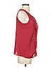 Adiva 100% Polyester Red Sleeveless Blouse Size S - photo 4