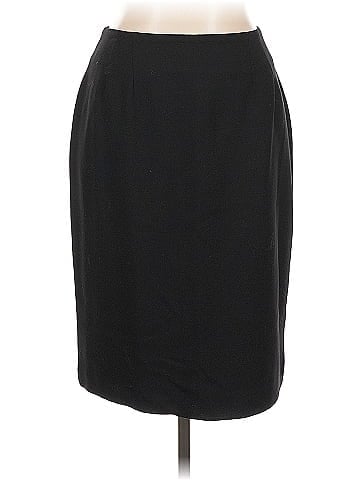 Linda Allard Ellen Tracy Wool Skirt (view 1)