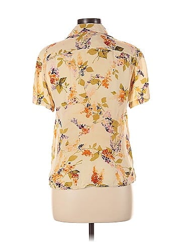 Linda Allard Ellen Tracy Short Sleeve Silk Top (view 2)