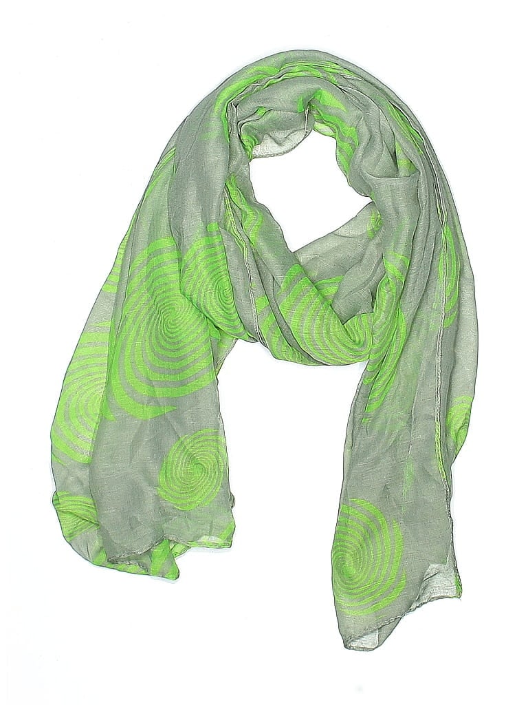Pre-owned Unbranded Scarf In Green
