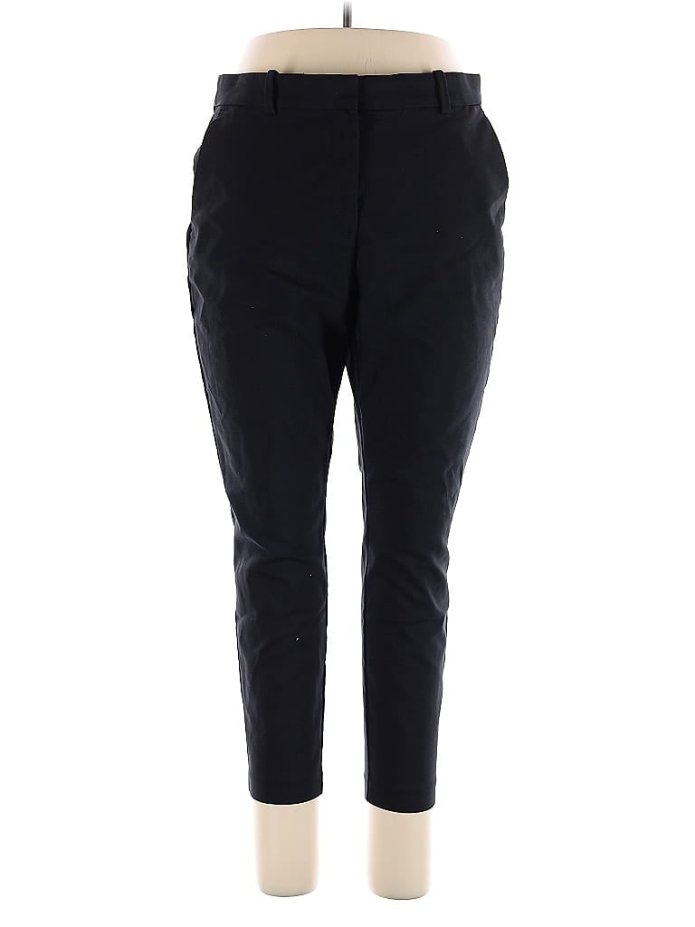 Pre-owned H&m Dress Pants In Black