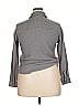 Assorted Brands Houndstooth Gray Long Sleeve Button-Down Shirt Size 5X - photo 2