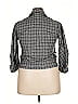 Per Se By Carlisle Checkered-gingham Gray Jacket Size XXL - photo 2