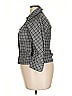 Per Se By Carlisle Checkered-gingham Gray Jacket Size XXL - photo 5
