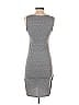 Leith Solid Gray Casual Dress Size S - photo 2