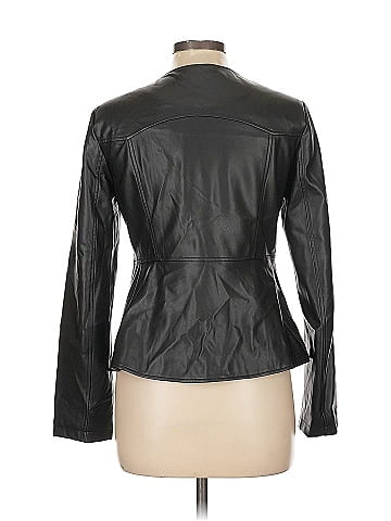 Zara Faux Leather Jacket (view 2)