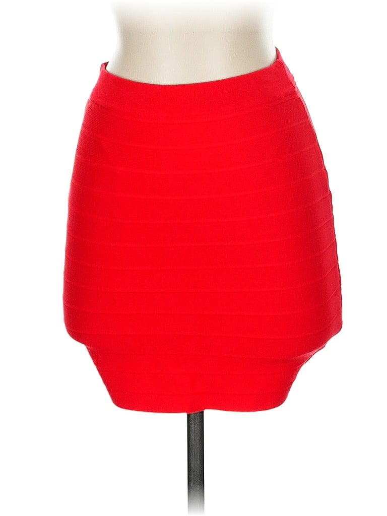 Seek The Label Casual Skirt In Red