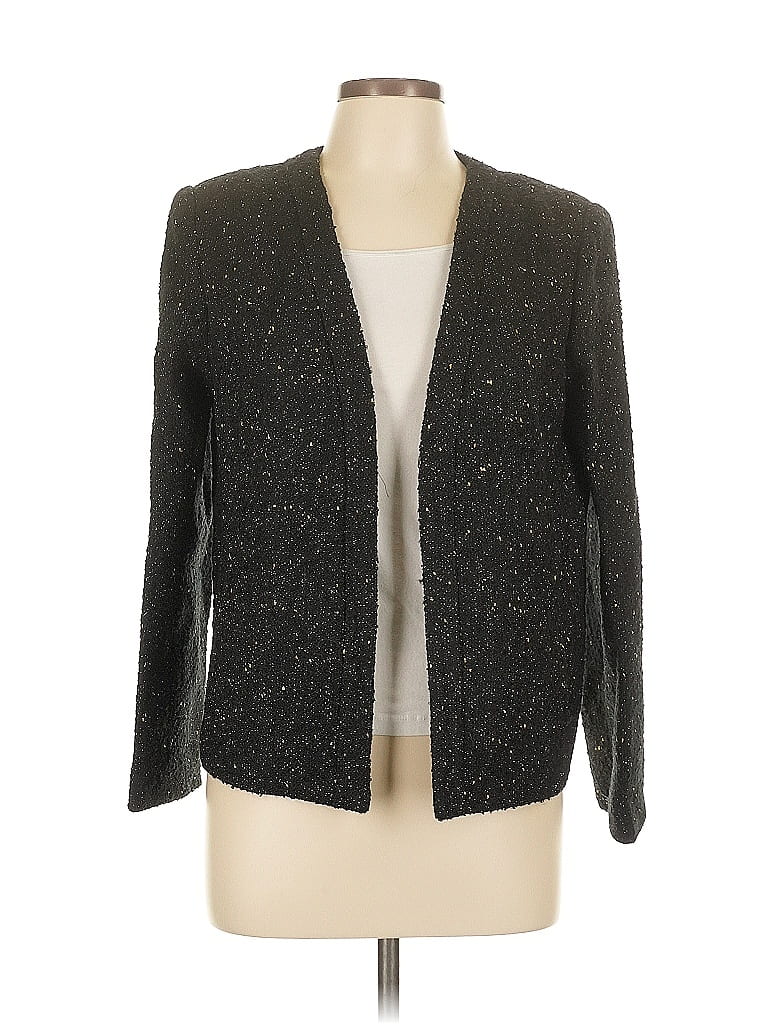 Pre-owned Babaton Blazer Jacket In Gold