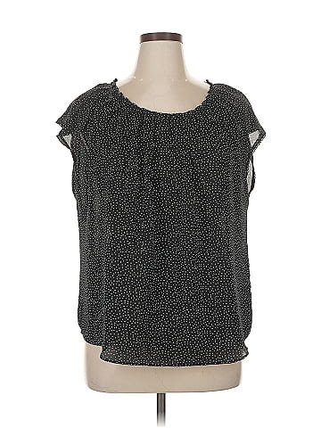 LC Lauren Conrad Short Sleeve Blouse (view 1)