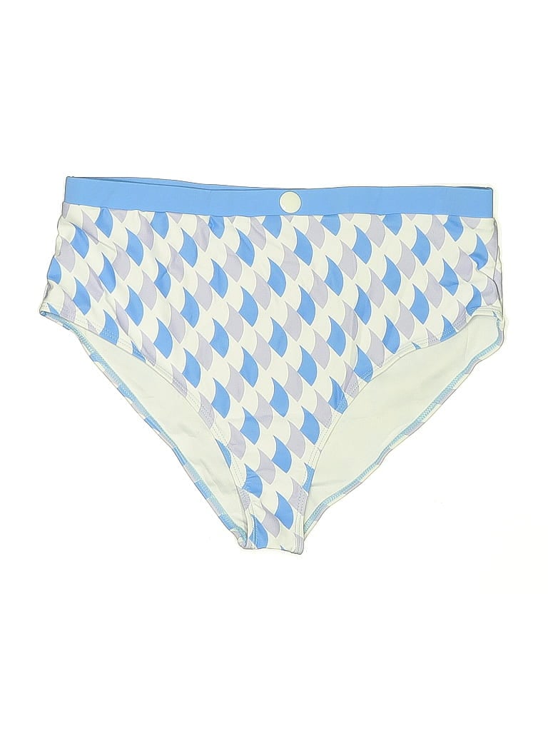 Pre-owned Unbranded Swimsuit Bottoms In Blue