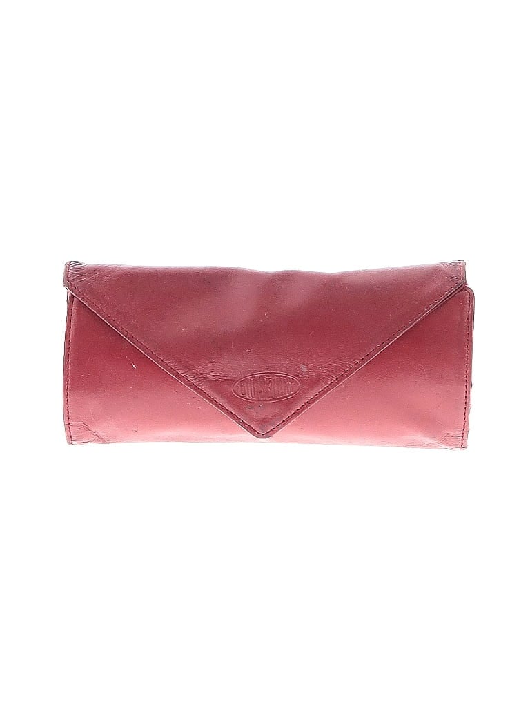 Pre-owned Assorted Brands Leather Wallet In Red