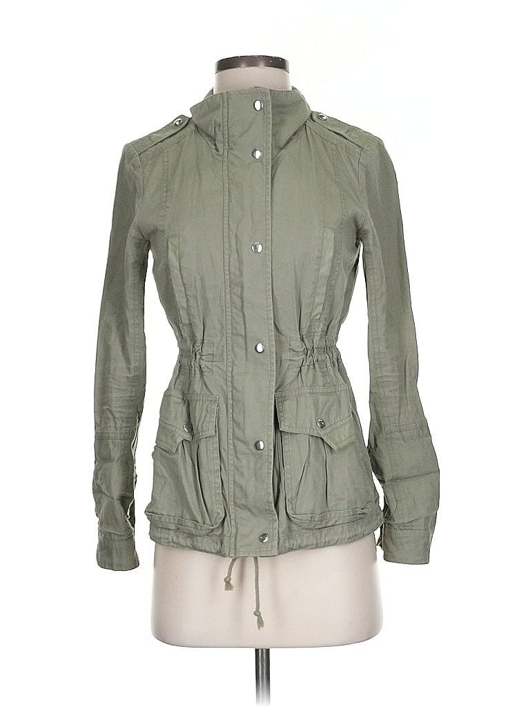 Pre-owned Collection B Jacket In Green