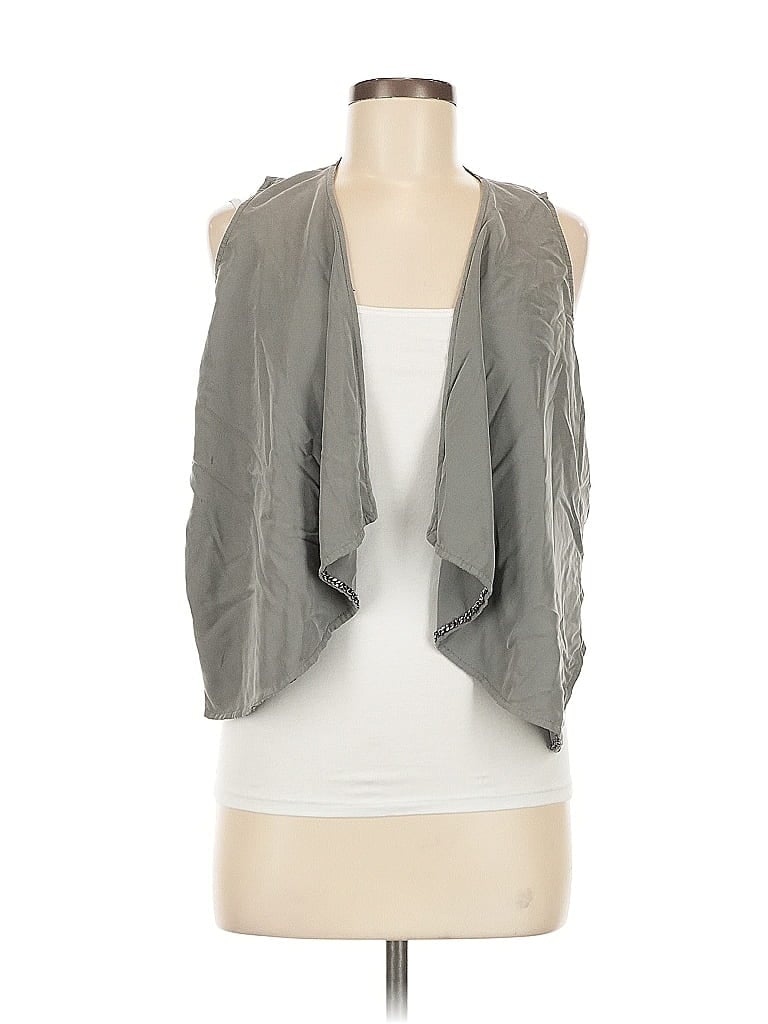 Pre-owned Banana Republic Factory Store Vest In Green