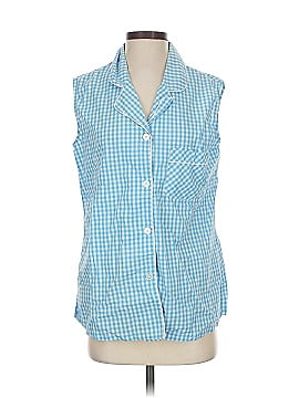 Assorted Brands Sleeveless Button Down Shirt