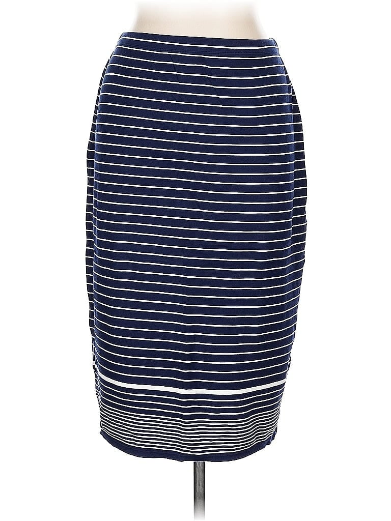Pre-owned Max Studio Casual Skirt In Blue