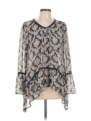 Blu Pepper Long Sleeve Blouse (view 1)