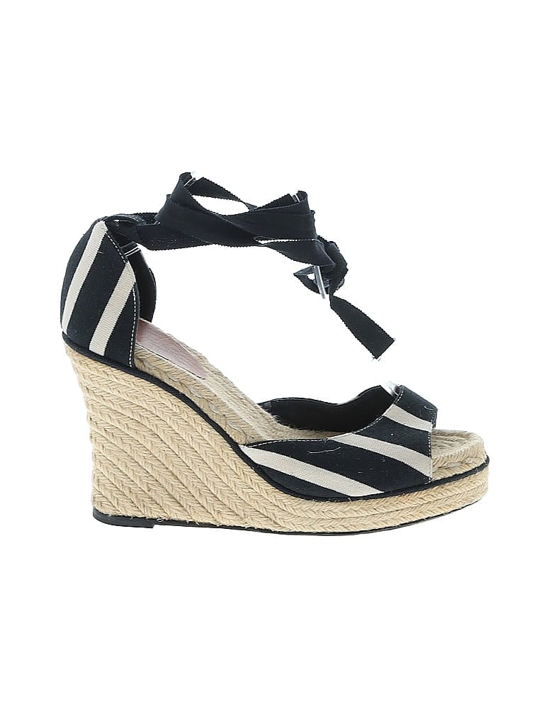Pre-owned Kate Spade New York Wedges In Black