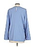 Rungolee 100% Polyester Blue Purple 3/4 Sleeve Blouse Size S - photo 2