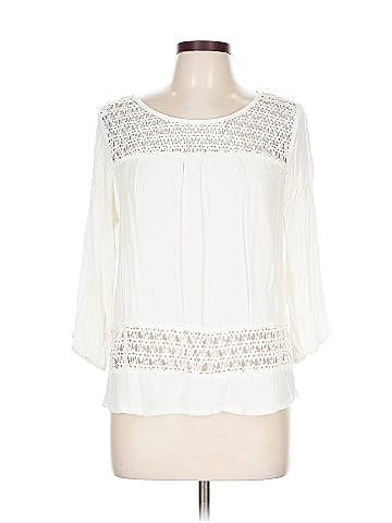 Solitaire 3/4 Sleeve Blouse (view 1)