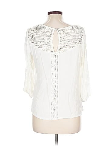 Solitaire 3/4 Sleeve Blouse (view 2)