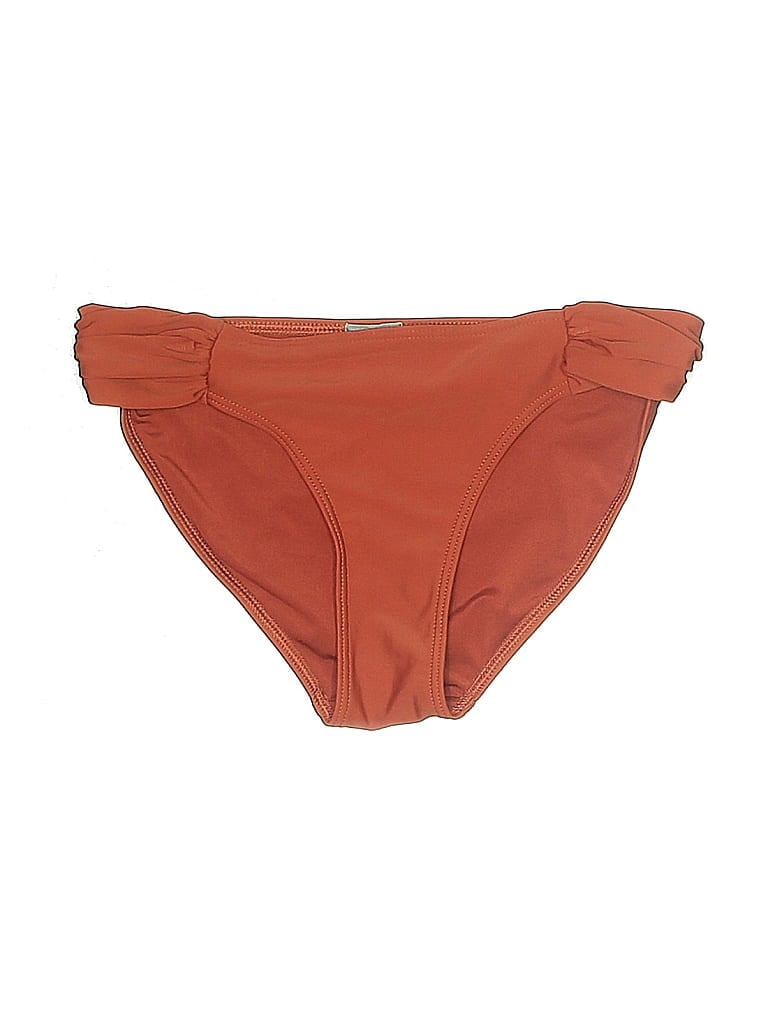 Pre-owned Aerie Swimsuit Bottoms In Orange