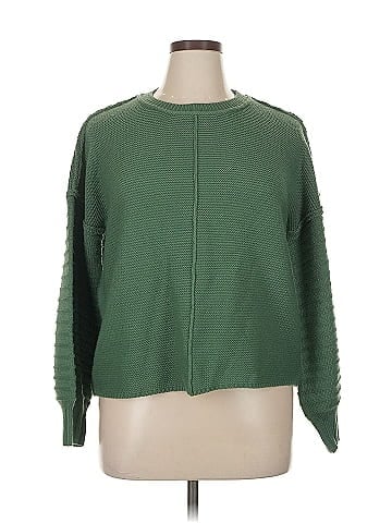 Pink Clover Pullover Sweater (view 1)