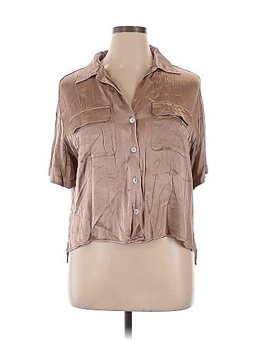 Böhme 3/4 Sleeve Button-Down Shirt (view 1)