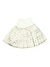 Mi Mi Sol Solid Ivory Gold Skirt Size 6 - photo 2