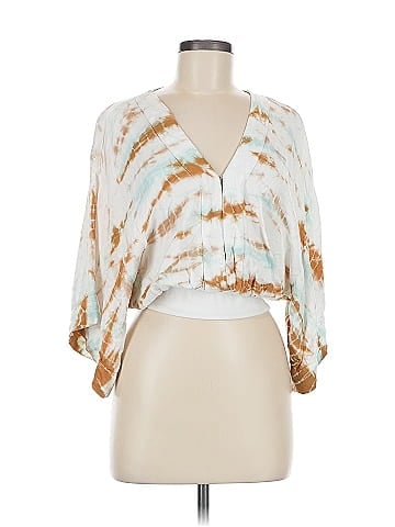 Young Fabulous & Broke 3/4 Sleeve Blouse (view 1)