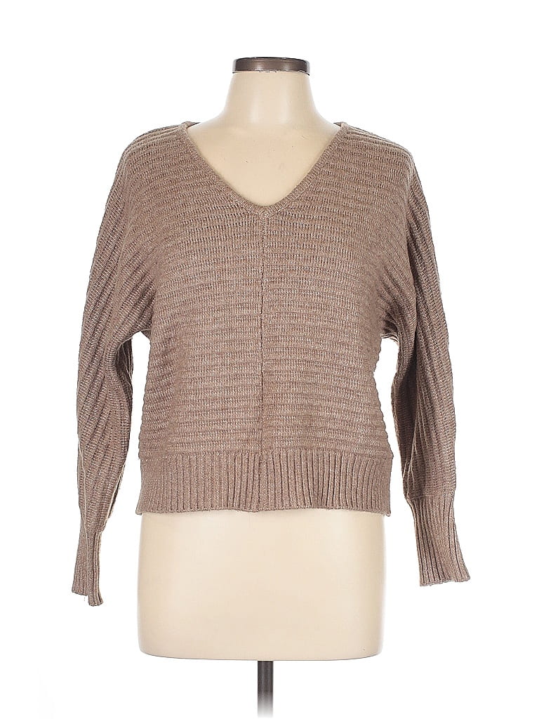 Pre-owned Sincerely Jules Pullover Sweater In Brown