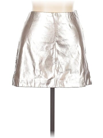 Future Collective Faux Leather Skirt (view 1)