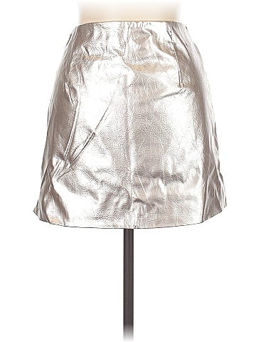 Future Collective Faux Leather Skirt (view 2)