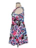 Lily Rose Floral Blue Casual Dress Size XL - photo 5