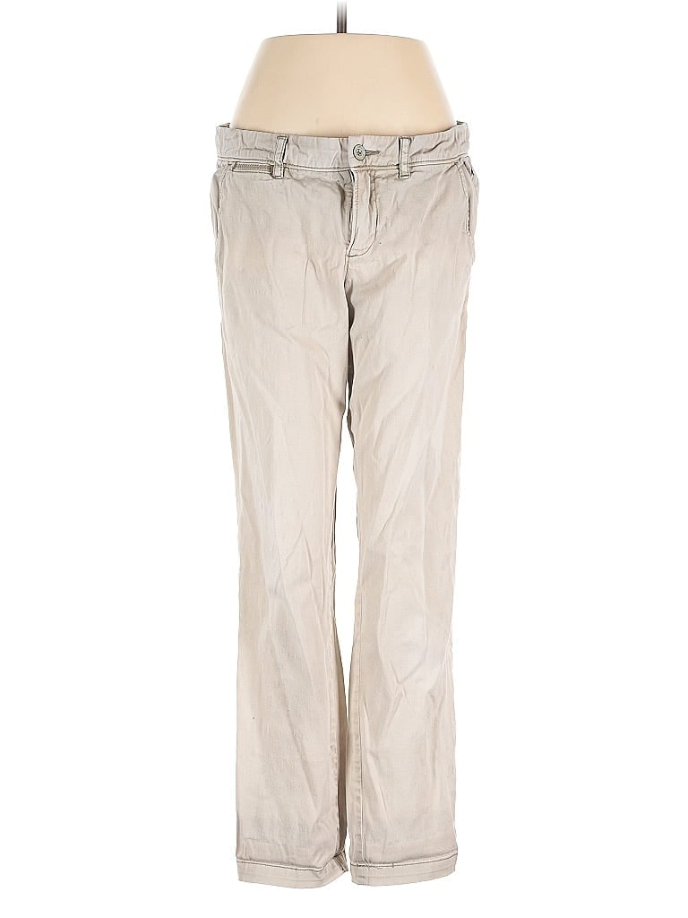 Pre-owned Pilcro And The Letterpress Khaki Pant In Brown