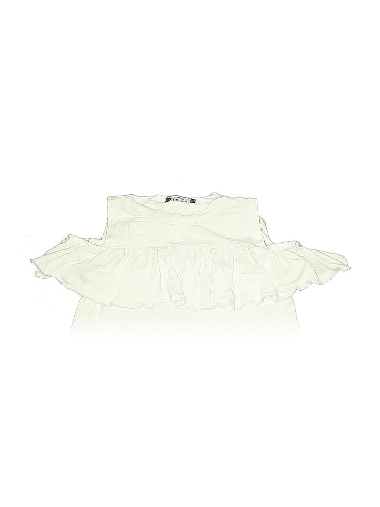 Click to view more detailed imagery on our partner's website Pre-owned Terez Kids' Short Sleeve Blouse In White