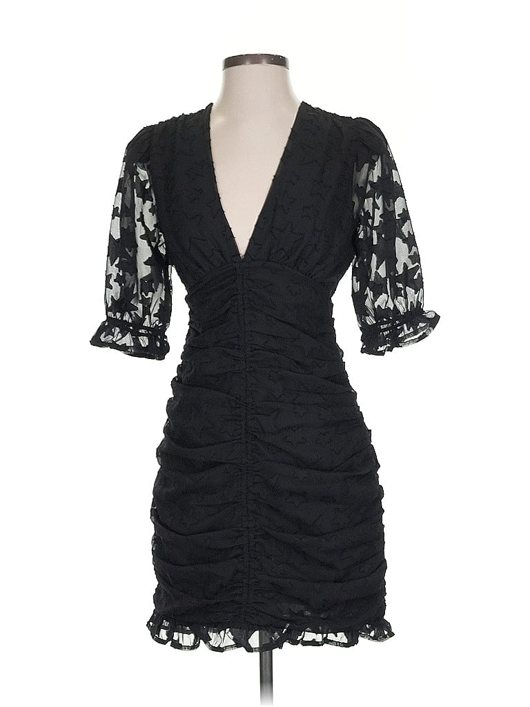 Pre-owned Asos Design Cocktail Dress In Black