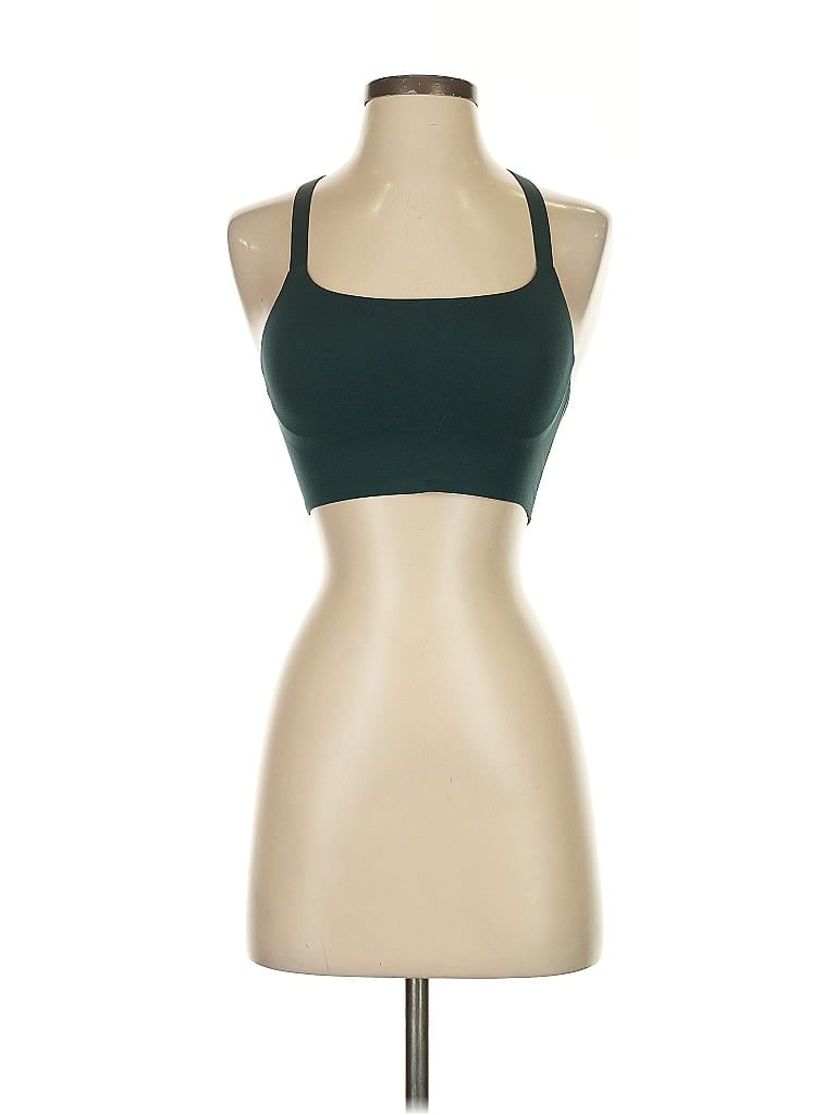 Pre-owned Offline By Aerie Tank Top Green Halter Neckline Tops