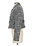 Ann Taylor LOFT Houndstooth Gray Black Jacket Size 4 - photo 5