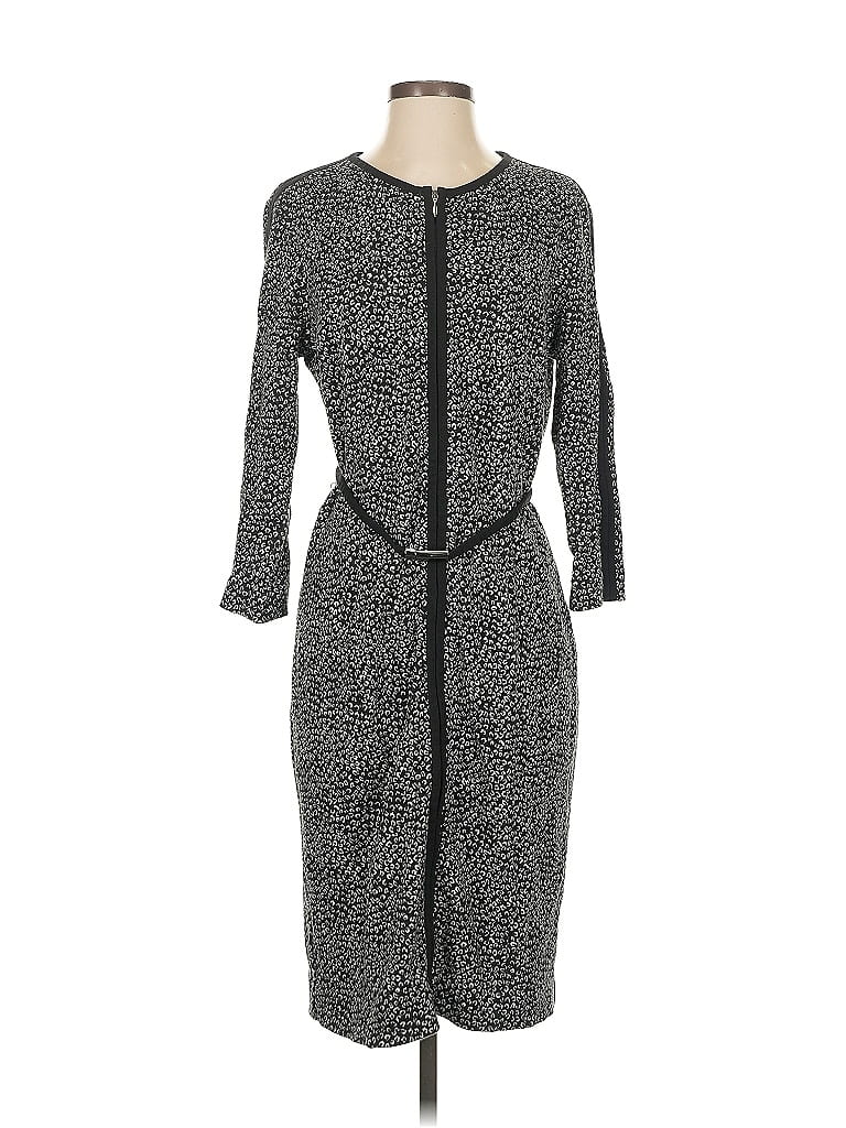 Pre-owned Doncaster Collection Cardigan Sweater In Black