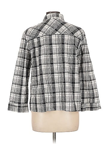 Habitat 3/4 Sleeve Button-Down Shirt (view 2)