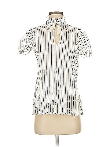 Sail to Sable Short Sleeve Blouse (view 1)