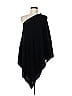Sofia Cashmere 100% Cashmere Black Kimono One size - photo 1