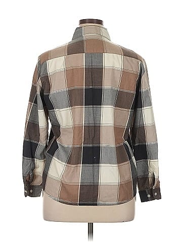 Allison Daley Long Sleeve Button-Down Shirt (view 2)