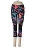 Nicole Miller New York Print Black Active Pants Size S - photo 1