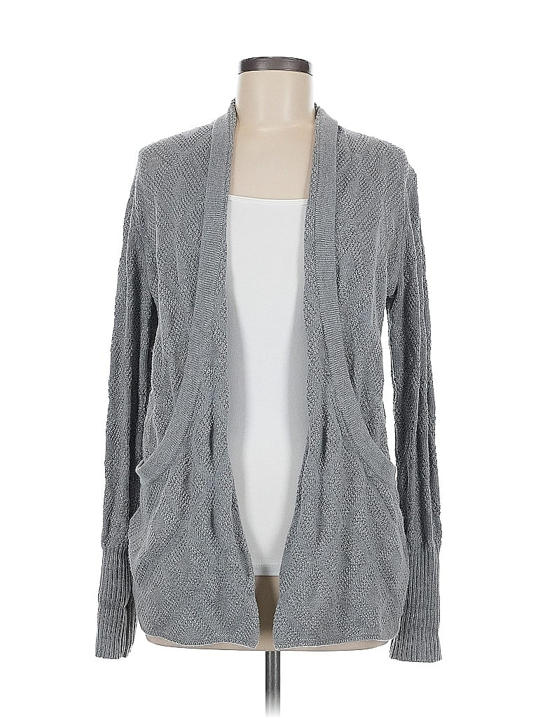MARKET & SPRUCE Pre-owned Cardigan Sweater In Gray