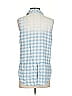 RD Style Blue Sleeveless Button-Down Shirt Size XS - photo 2